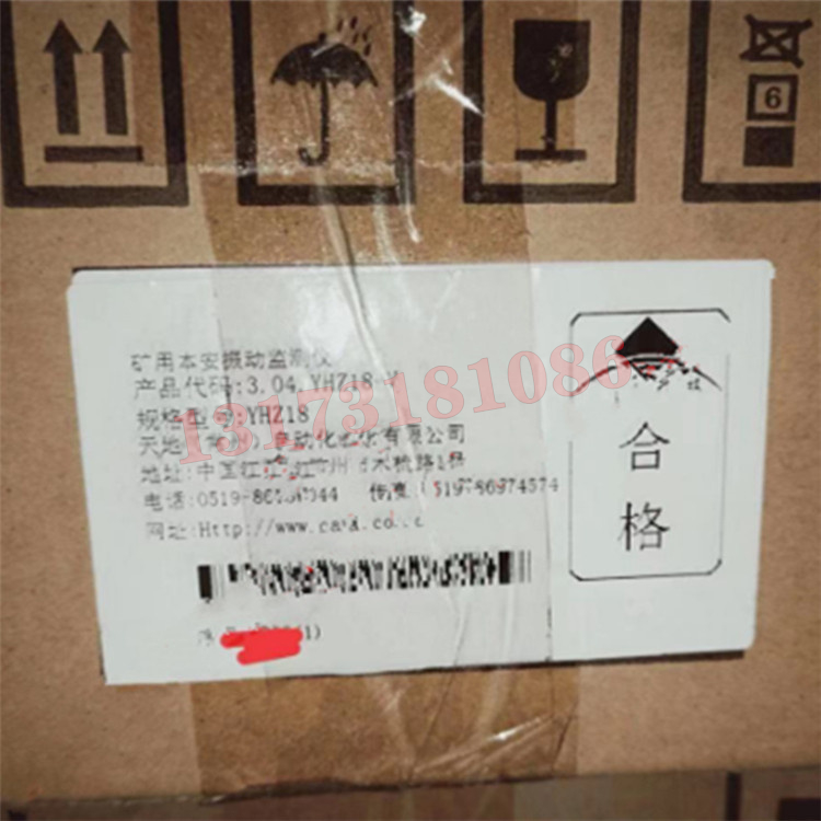 YHZ18礦用本安振動監測儀|天地(常州)自動化股份有限公司