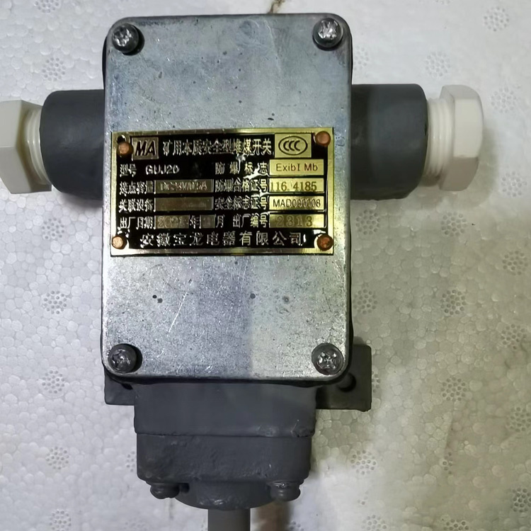 GUJ20礦用本質安全型堆煤開關|安徽寶龍電器有限公司