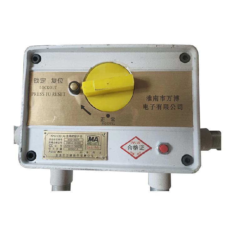 KHJ-3/24礦用本質安全型急停開關|安徽寶龍電器有限公司